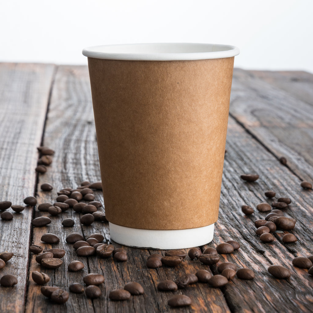 Brown Kraft Coffee Cups
