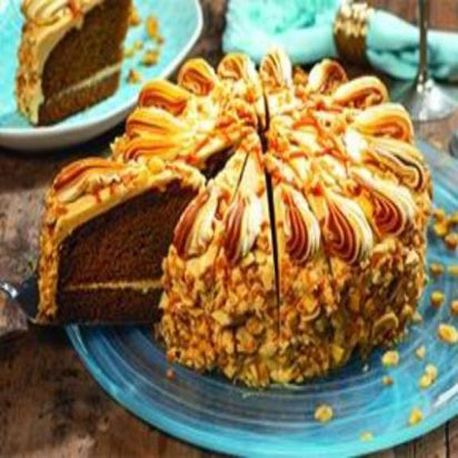 Banana & Caramel Gateaux