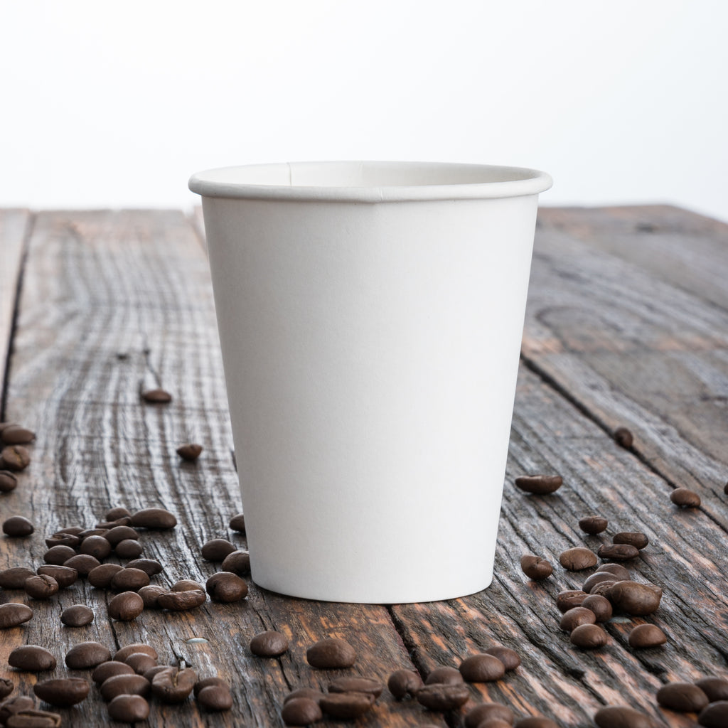 Single Wall White Cups 