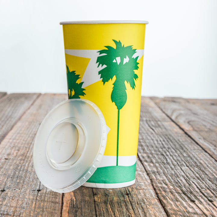24oz Clear Lid