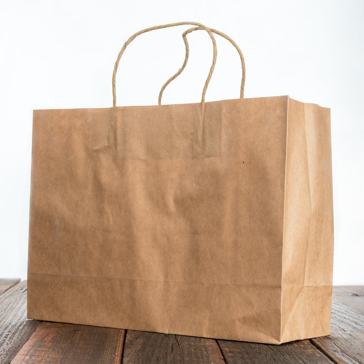 Carry Bag Medium Boutique Brown Kraft