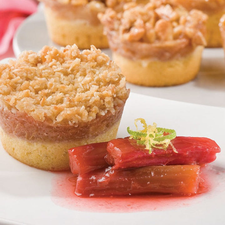 Apple & Rhubarb Cake Gluten Free & Dairy Free