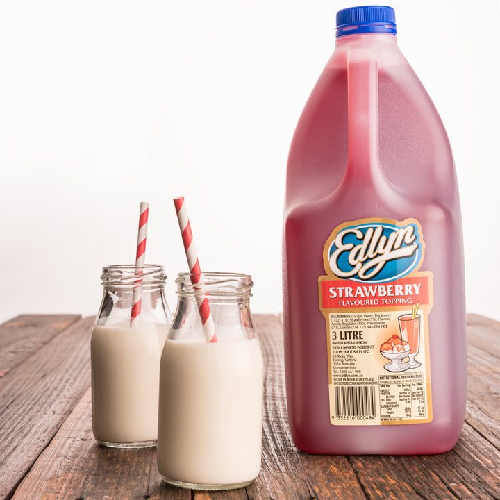 Edlyn Strawberry Flavoured Topping
